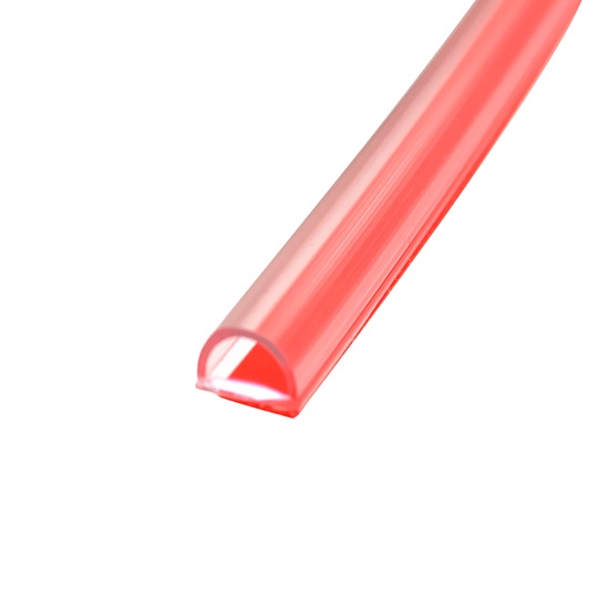 Frameless glass shower door seals