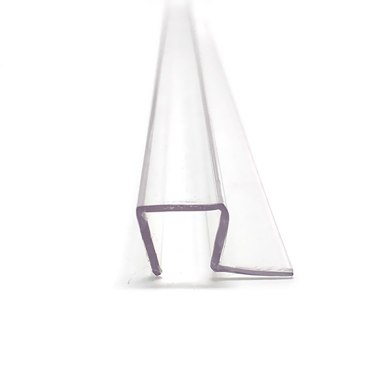 Frameless glass shower door seals